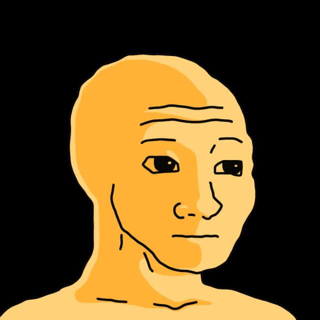 doomer wojak signaling a risky verdict